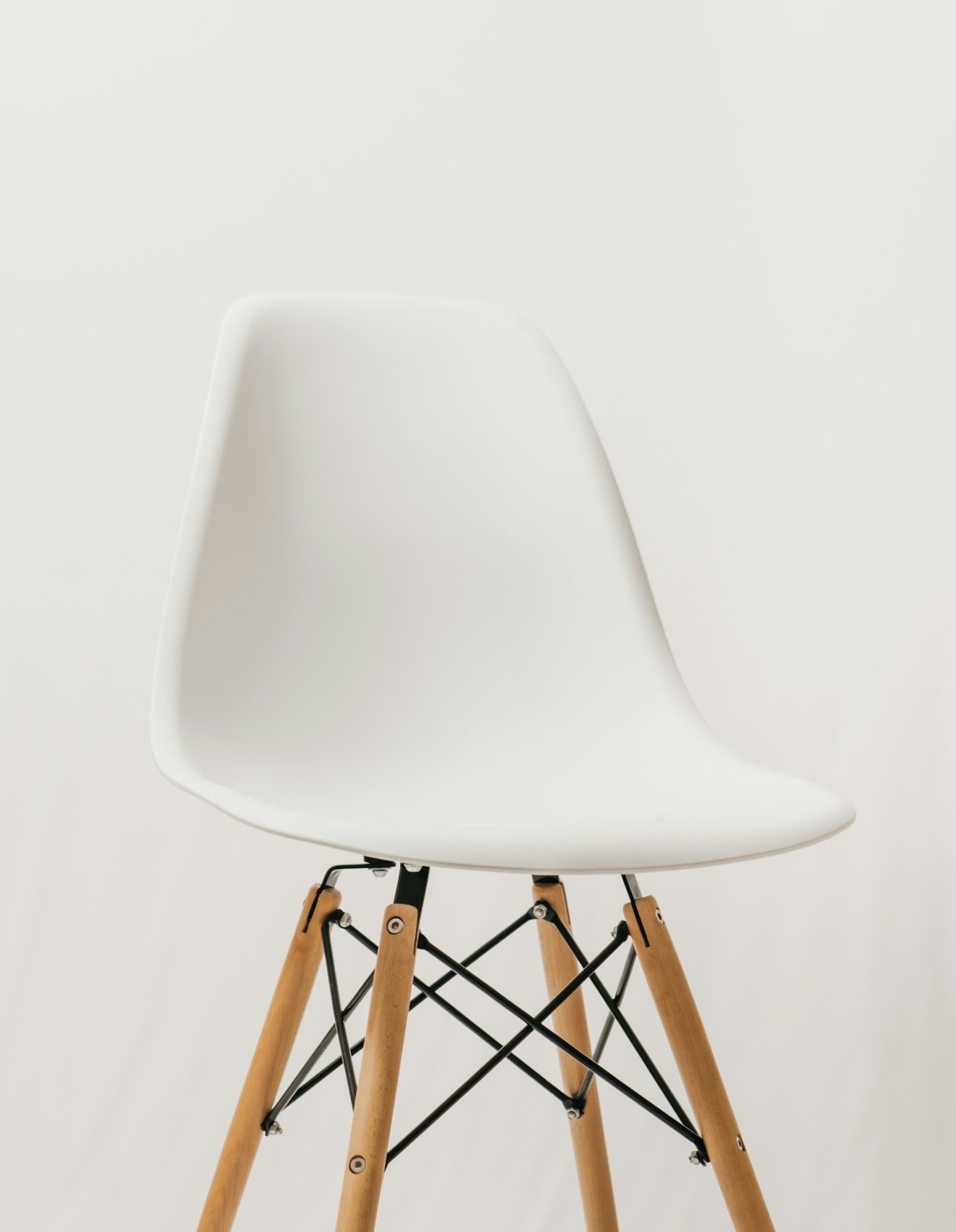 White & Wood Chair